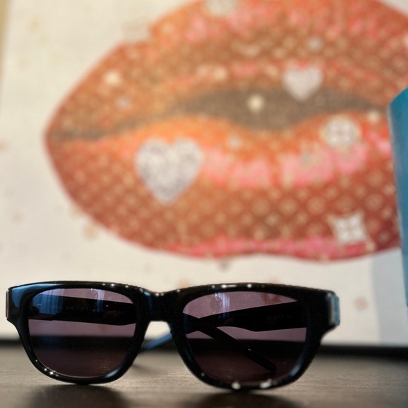 Gucci Black with Silver Sunglasses (GG2412/S) - Picture 12 of 12